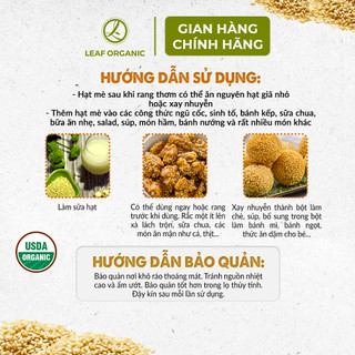 Hạt mè đen mè vàng, vừng đen, vừng vàng hữu cơ C'LaVie 200g