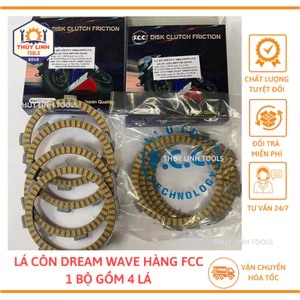 Bộ lá côn Dream/Wave, lá bố nồi Dream Wave hàng FCC cao cấp Thùy Linh Tools