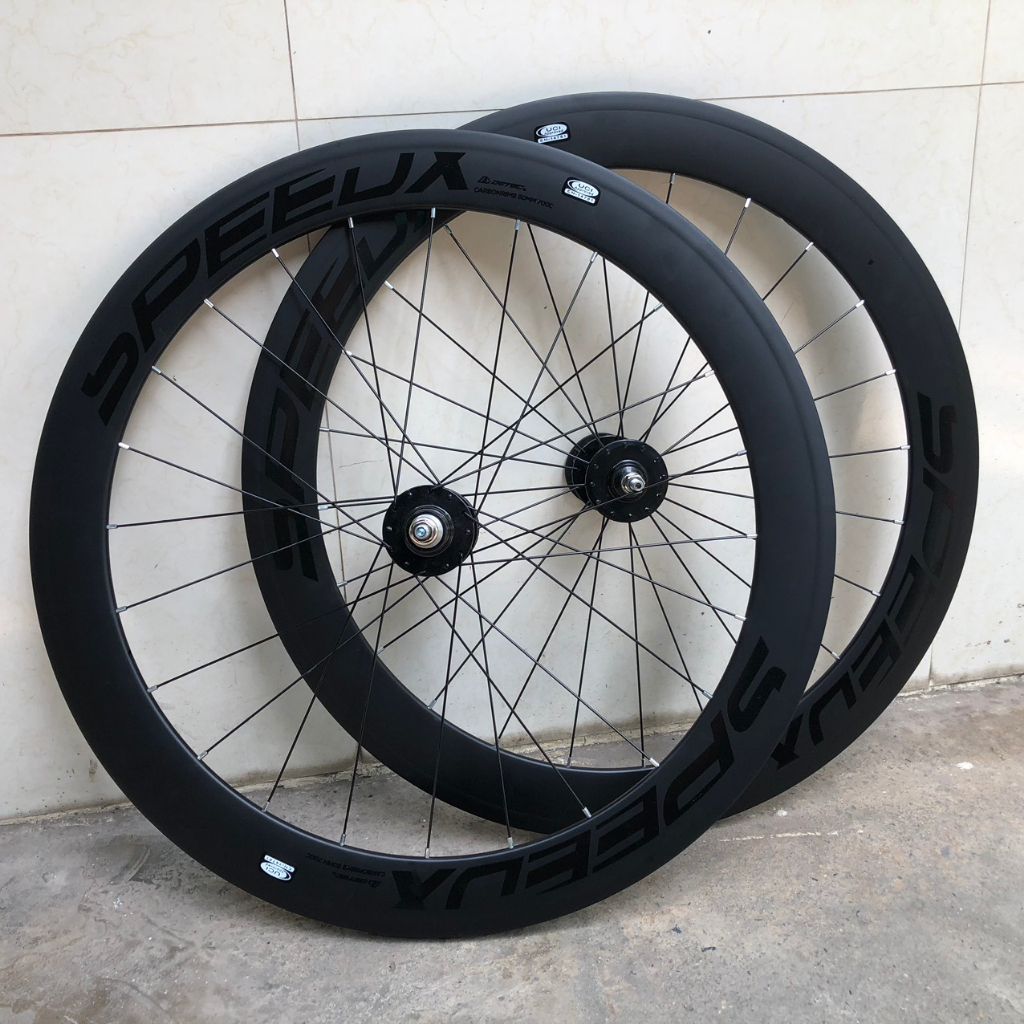 Bộ vành xe đạp fixed gear Carbon SPEEDX hub legend cao cấp | Shopee ...