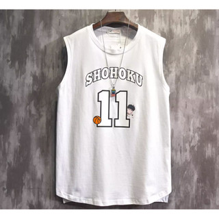 Áo Ba Lỗ Tank Top SHOHOKU11 Trẻ Trung Sành Điệu, Chất Liệu Cotton Khô Mềm Mịn Thoáng Khí Thấm Hút Mồ Hôi Cực Tốt