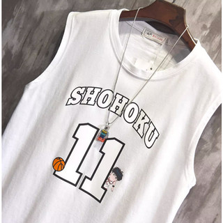 Áo Ba Lỗ Tank Top SHOHOKU11 Trẻ Trung Sành Điệu, Chất Liệu Cotton Khô Mềm Mịn Thoáng Khí Thấm Hút Mồ Hôi Cực Tốt
