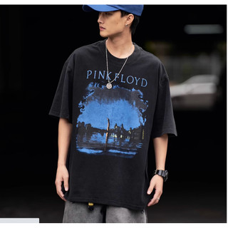 Áo Phông Tay Lỡ Nam Nữ PINK FLOY Sành Điệu, Áo Phông Hè Form Rộng Unisex Chất Liệu Cotton Khô Mềm Thoáng Khí