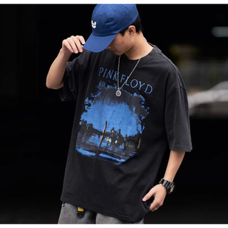 Áo Phông Tay Lỡ Nam Nữ PINK FLOY Sành Điệu, Áo Phông Hè Form Rộng Unisex Chất Liệu Cotton Khô Mềm Thoáng Khí