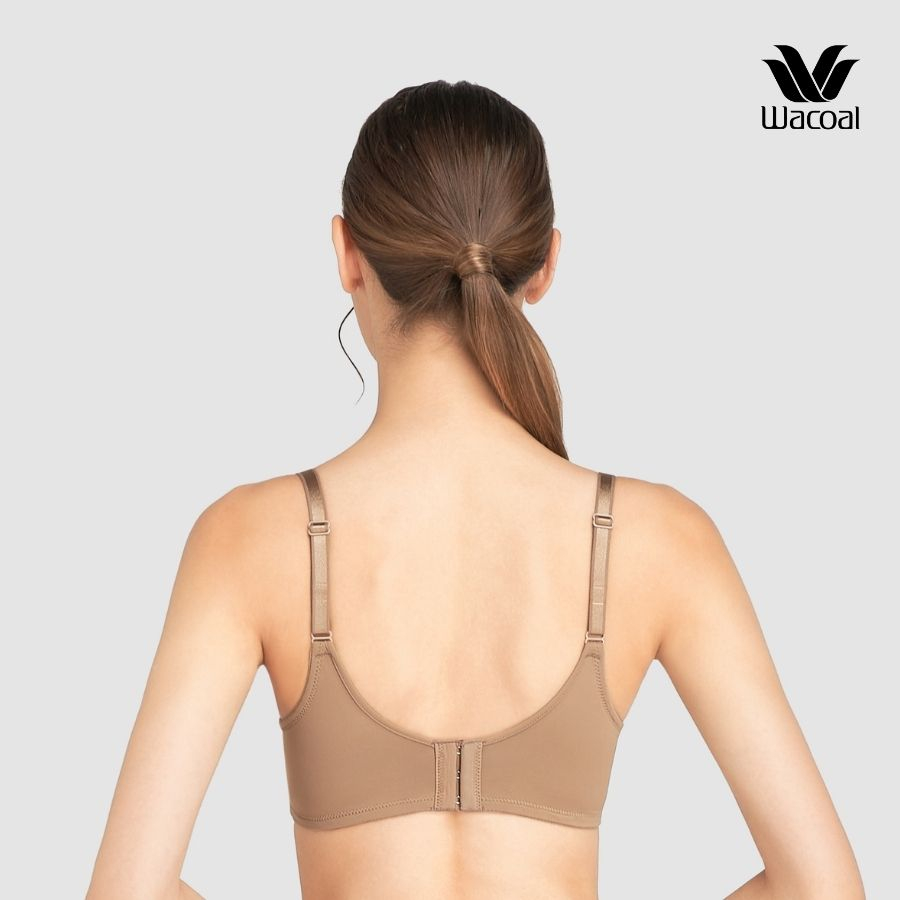 Áo ngực nữ Wacoal ILBF8202 không gọng mút mỏng nâng ngực tạo khe, Áo lót nữ liền dây chống tuột - LBF8202
