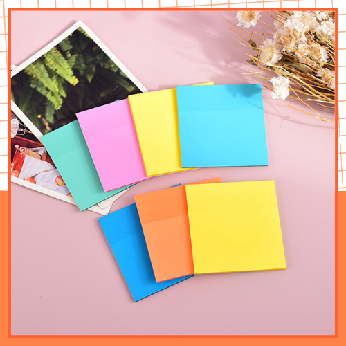 Set 50 Tờ Giấy Note Trong Suốt Chống Thấm Nước Tiện Dụng, Giấy Ghi Chú Màu Trong Suốt Dụng Cụ Học Tập Cute - MEKI | BigBuy360 - bigbuy360.vn