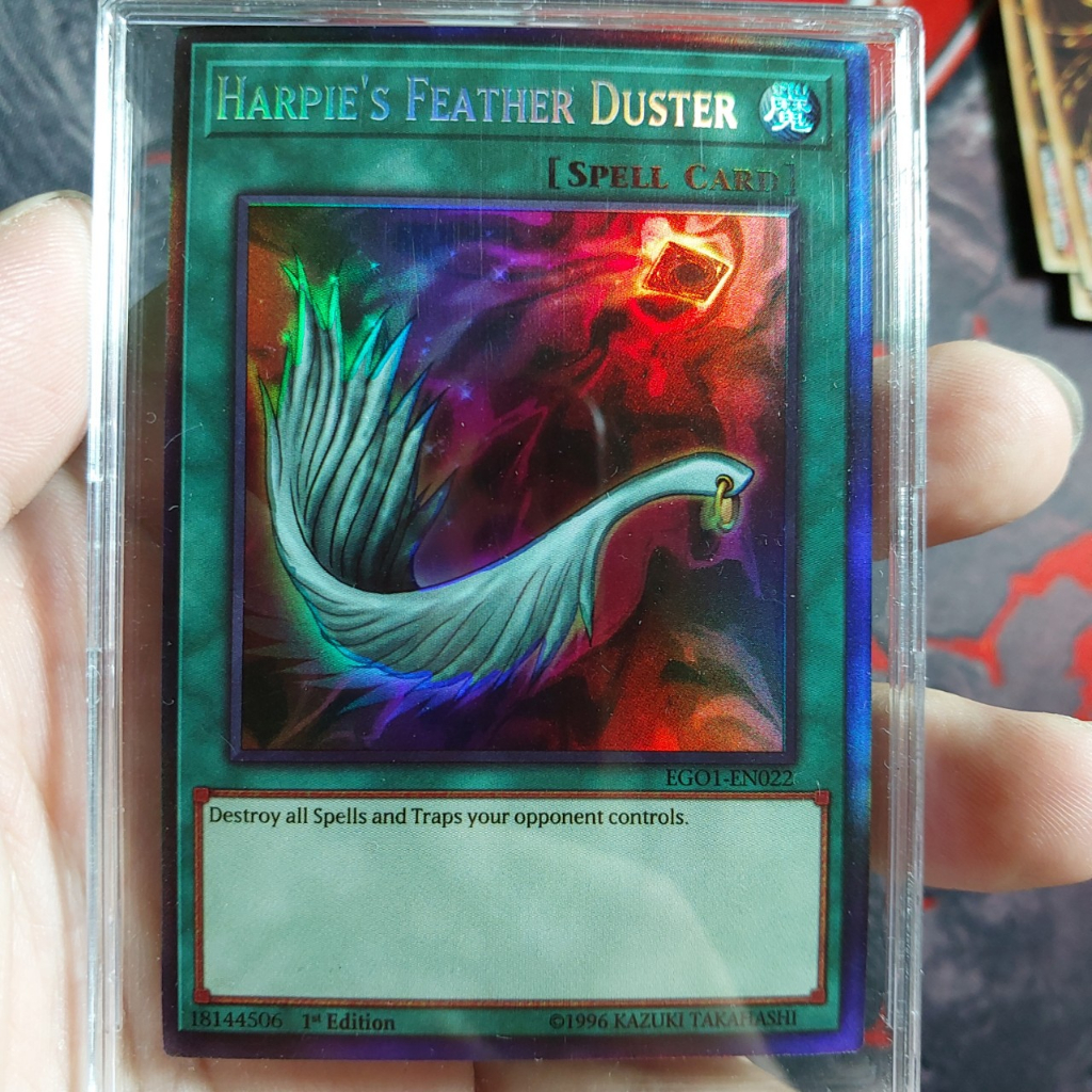 [YugiOh Magic]Thẻ HARPIE S FEATHER DUSTER 18144506 ma thuật hiệu ứng