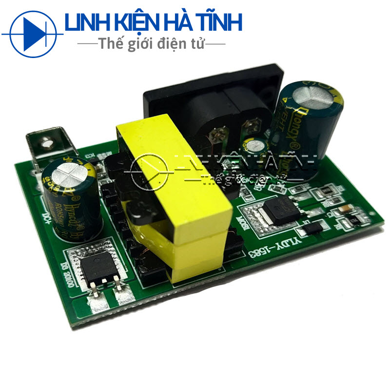 Mạch nguồn 15V3A nguồn loa kéo 15V 3A liền ổ cắm AC 220V | Shopee Việt Nam