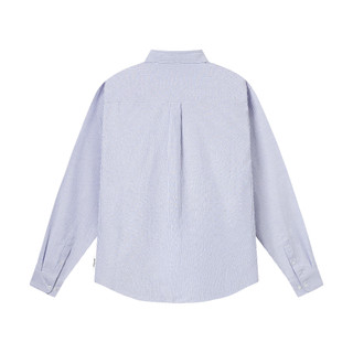 Áo Sơ Mi Tay Dài Kẻ Sọc Vải Oxford Cao Cấp Oversize 3 Màu Xanh, Hồng, Xám