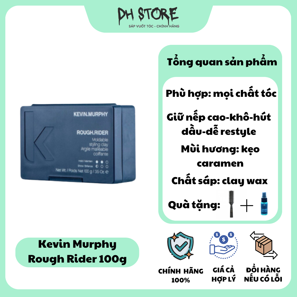 [CHÍNH HÃNG] Sáp vuốt tóc cao cấp Kevin Murphy Rough Rider 100g ...