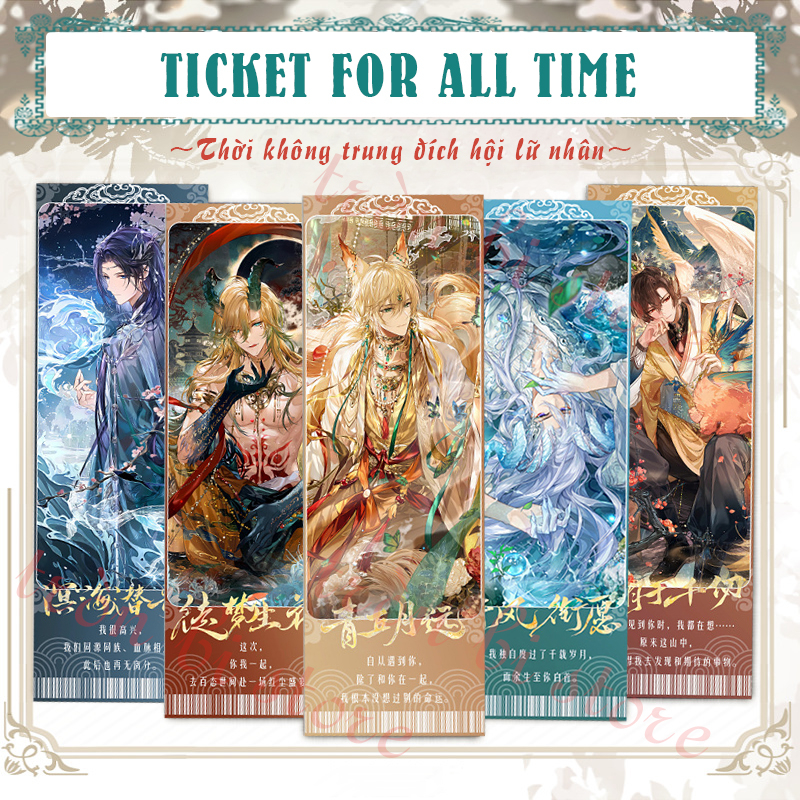 Ticket For All Time -Thời không trung đích hội lữ nhân 2 mặt 21x7 cm ...