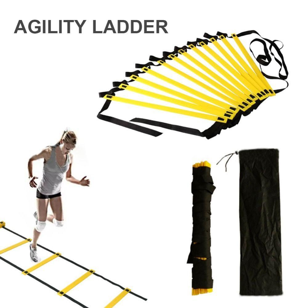 Ảnh Thang Dây Tập Luyện Thể Thao Thể Lực Và Tốc Độ, Thang Dây Tập Đá Banh - Dài 3-6m - Chính Hãng Dododios 4