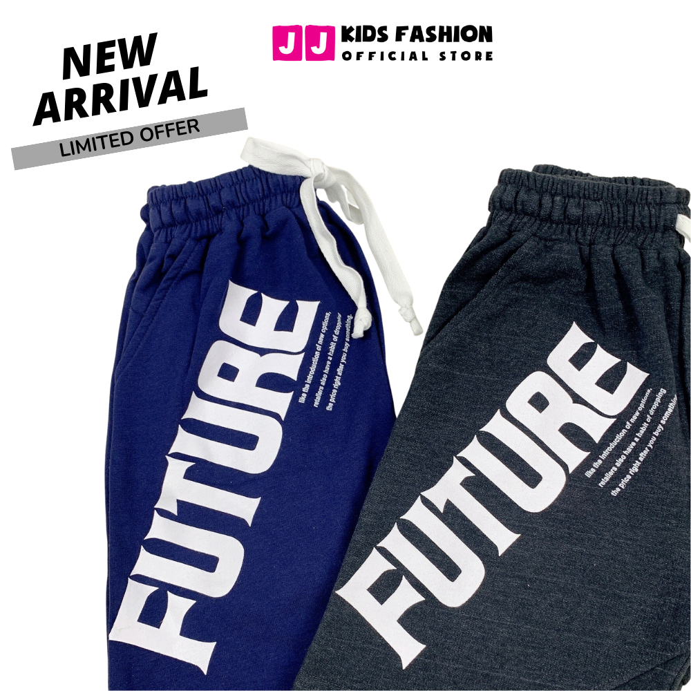 Quần short thun bé trai năng động thoải mái size đại - JJ Kids