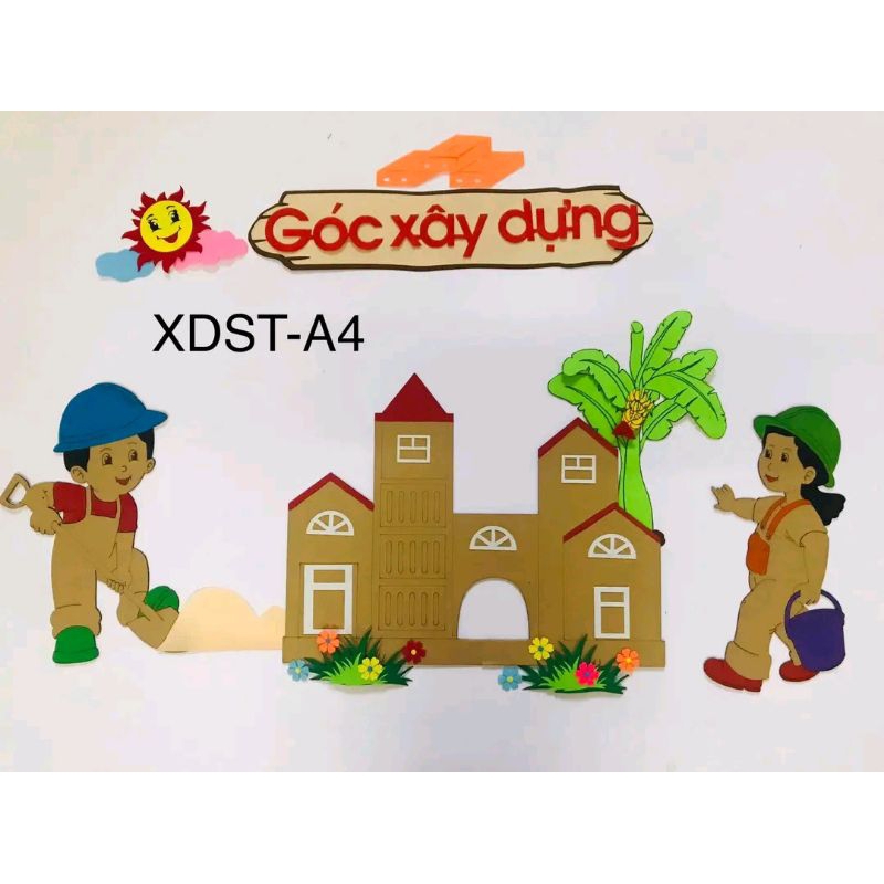 Góc Xây Dựng STEAM: Hướng Dẫn Trang Trí và Hoạt Động Sáng Tạo