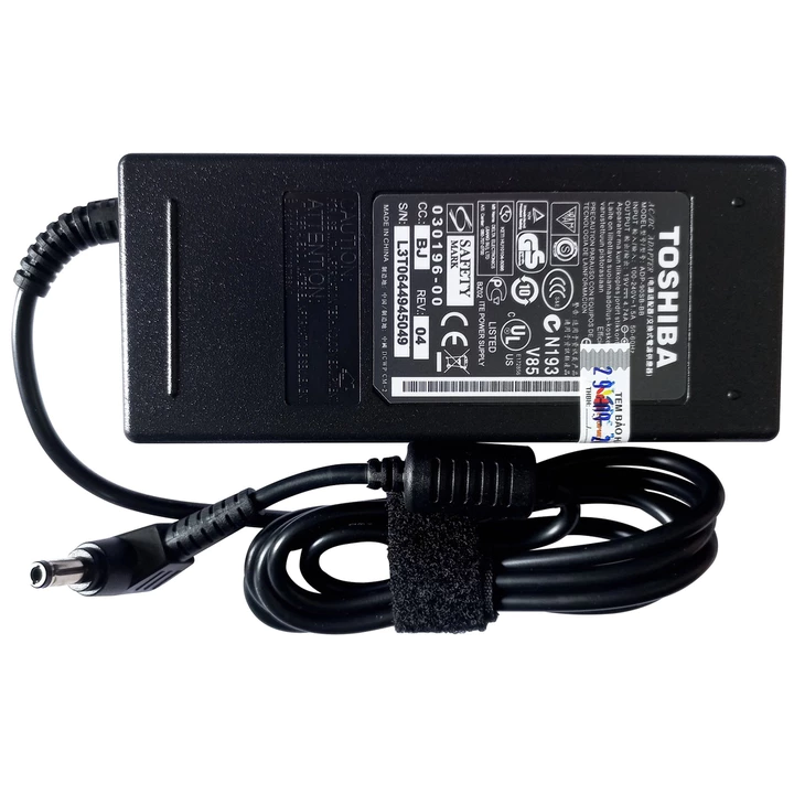 Sạc laptop TOSHIBA 19V 3.42A / 4.74A chuôi sạc 5.5 x 2.5mm sạc ZIN dây sạc Toshiba mới 100% tặng kèm dây nguồn