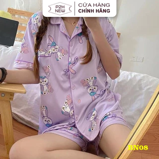 Bộ Ngủ Pizama Nữ kate Thái Mềm Mại Free Size P2HNEW BN08