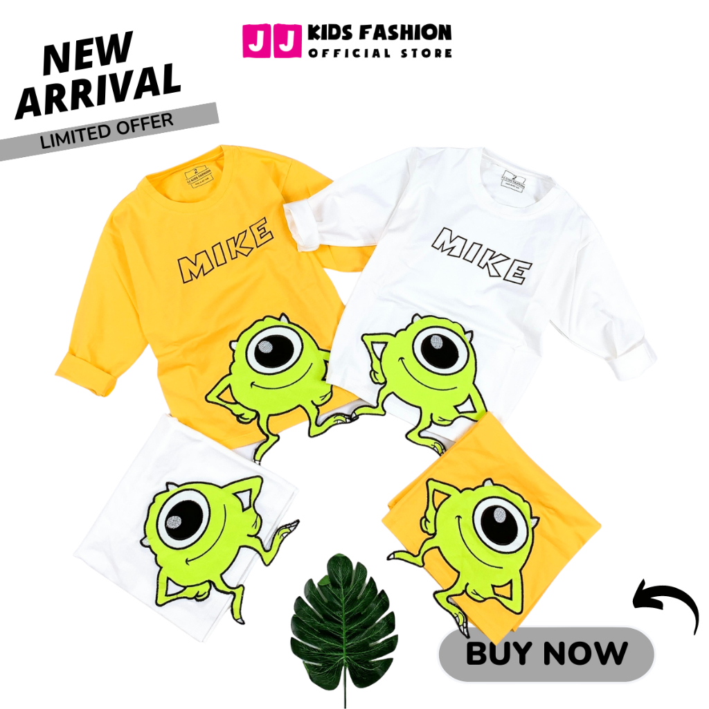 Áo thun cho bé trai cao cấp hoạt hình dễ thương - JJ Kids