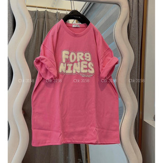 [ Rẻ vô địch ] Áo thun cotton khô 3158 form rộng tay lỡ - FORS NINES