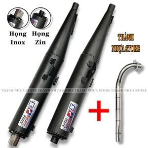 Pô Uma V3 cho Sirius Wave móc ấm kèm cổ inox
