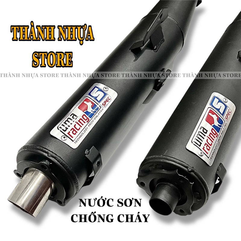 Pô Uma V3 cho Sirius Wave móc ấm kèm cổ inox