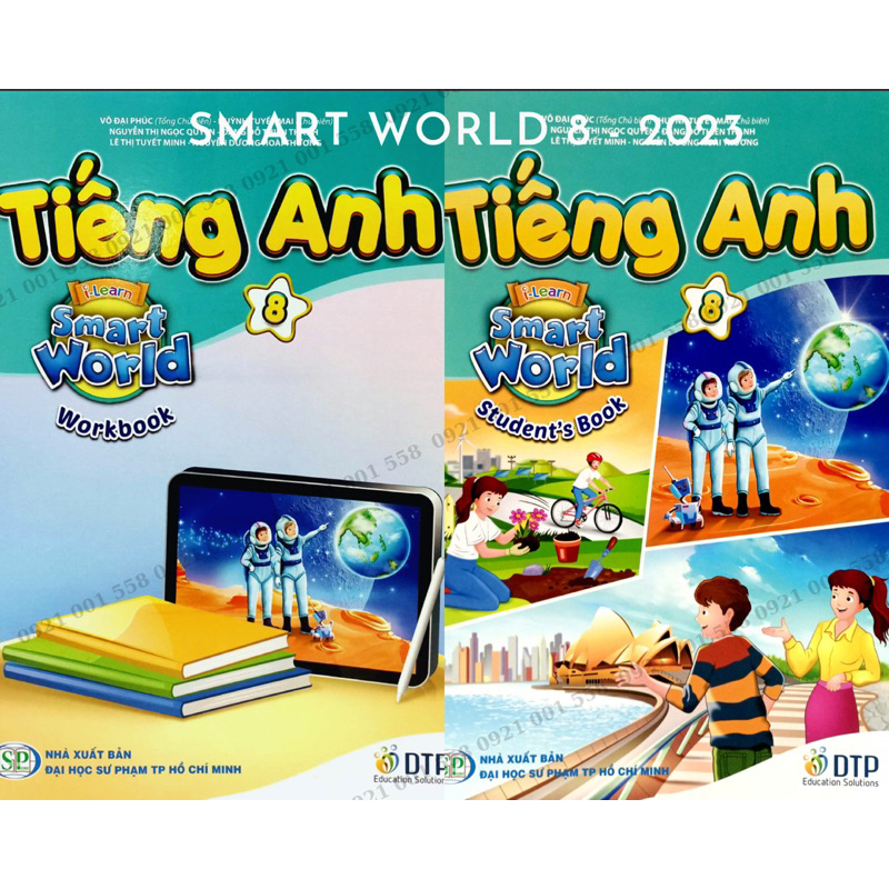 Bộ 2 cuốn Tiếng Anh 8 I - Learn Smart World 2023 | Shopee Việt Nam