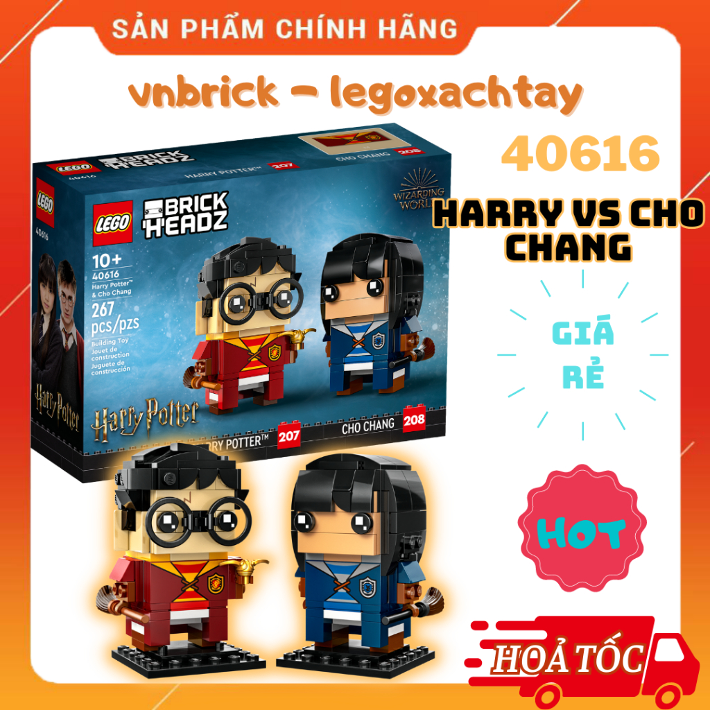 Harry Potter™ & Cho Chang 40616, BrickHeadz