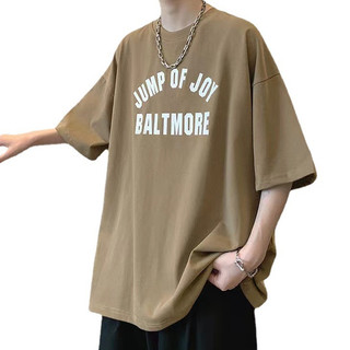 Áo thun tay lỡ Unisex trẻ trung vải cotton form rộng free size