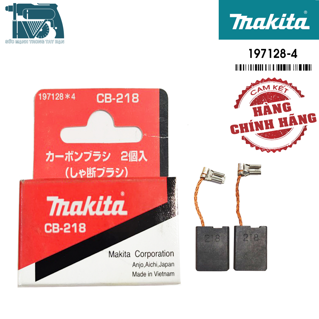 TJPoto Kohlebürstensatz Für Makita - Ersatz Für 197128-4 CB-218 HM1802