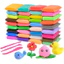 Đất Sét Tự Khô Nhật 12/34/36 Màu Đất Nặn Tự Khô Cao Cấp Siêu Nhẹ Dành Cho Bé Làm Butter Slime Đất Xét - BỐ KHỦNG LONG