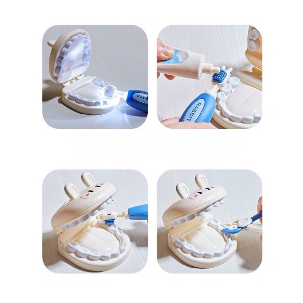 Bộ Đồ Chơi Bác Sĩ Hình Thỏ 36 Chi Tiết Cho Bé Kèm Vali Đồ Chơi Nhập Vai PUKAPI