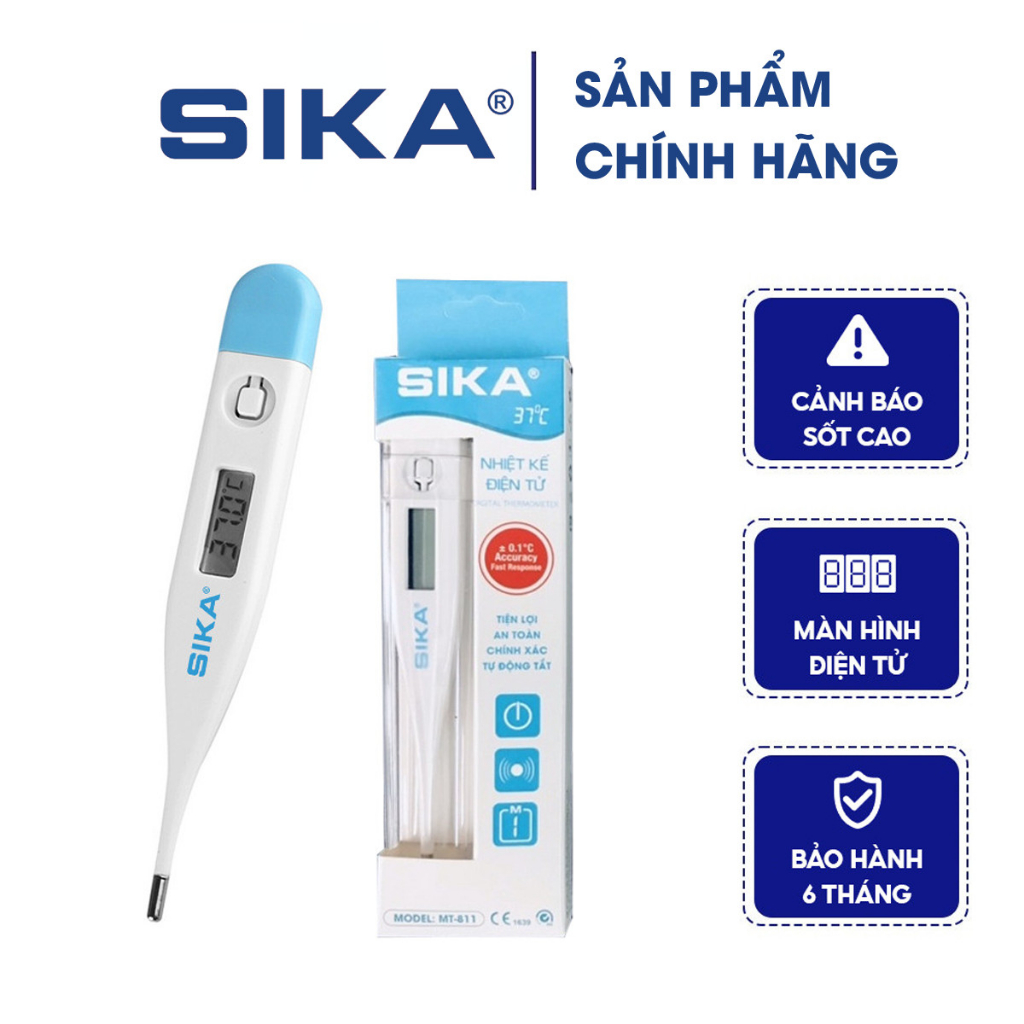 Ảnh Nhiệt kế điện tử SIKA MT811 - 01 chiếc 3