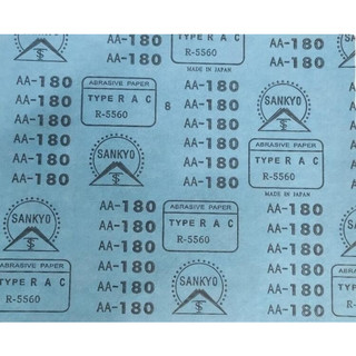 Giấy Nhám Gỗ Sankyo AA180 Có Độ Bền Cao, Hạt Mài Rất Bén