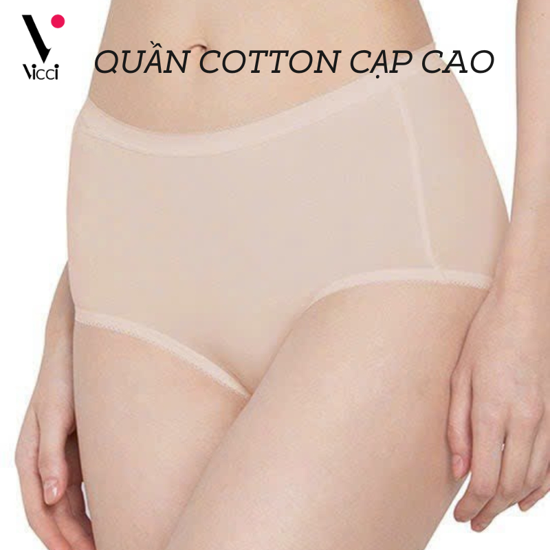 Ảnh Quần lót nữ cotton cao cấp Vicci QV.102 -105 mềm mại, êm ái, kháng khuẩn khử mùi nhiều màu 2