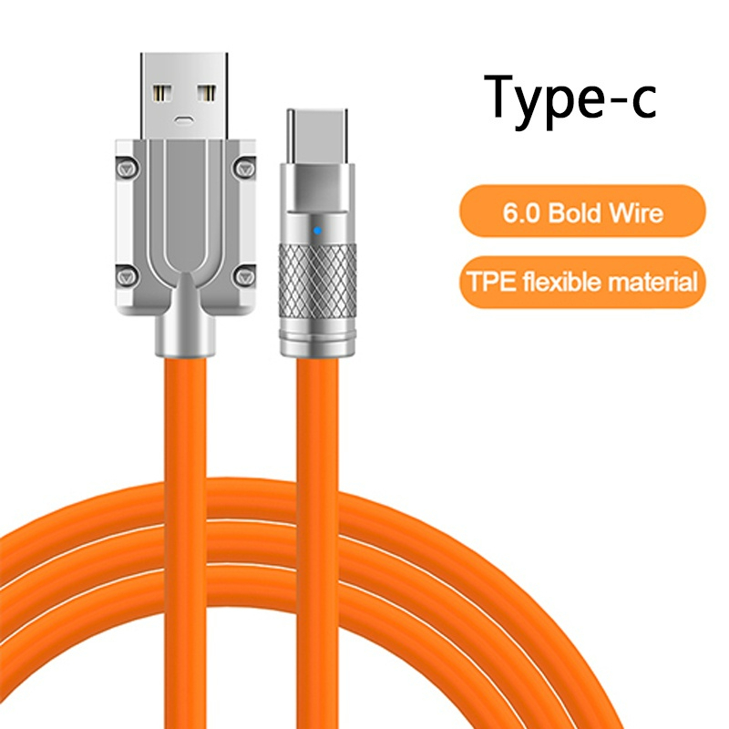 Cáp sạc nhanh điện thoại đủ loại 120W, dài 2M, Cổng USB, Type C, i/Phone, dùng được cho máy tính, macbook