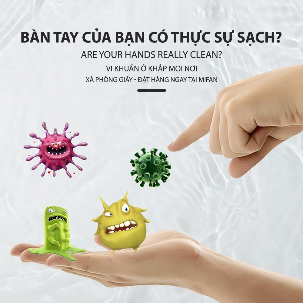 Xà phòng giấy dùng 1 lần SPORTY - Hộp 50 miếng - rửa tay, bỏ túi mang đi du lịch, công tác, dã ngoại