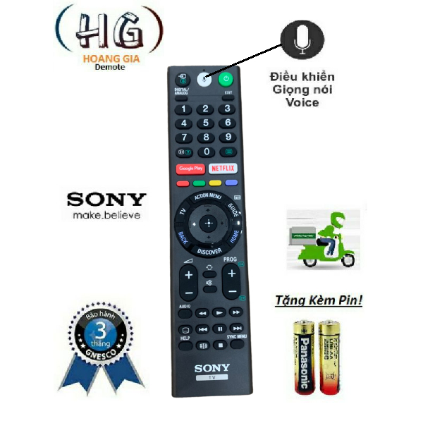 Telecomando Sony RMF-TX200P Per TV Smart 4K - Compatibile Con KD55X8500D, KD65X9300D E Altri Modelli - Foto 2