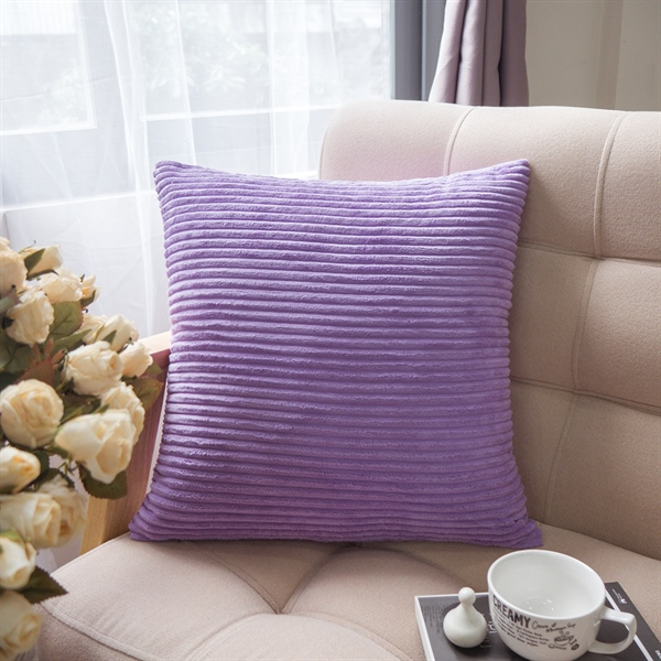 Combo 2 Vỏ Gối Vuông Tựa Lưng Trang Trí Sofa Nhung Cao Cấp Đơn Giản Sang Trọng