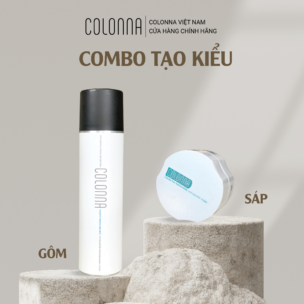 [PHIÊN BẢN NÂNG CẤP] Gôm tạo kiểu COLONNA