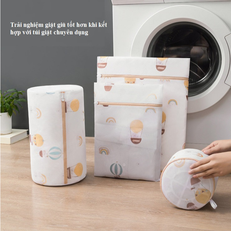 Túi lưới giặt đồ cho máy giặt bảo vệ quần áo tránh xù lông, đặc biệt đồ lót, áo ngực
