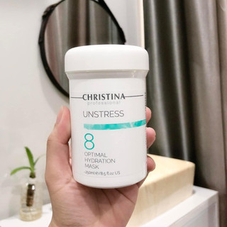 Mặt nạ Christina Unstress 8 Optimal Hydration Mask cấp ẩm, phục hồi, dịu da tức thì