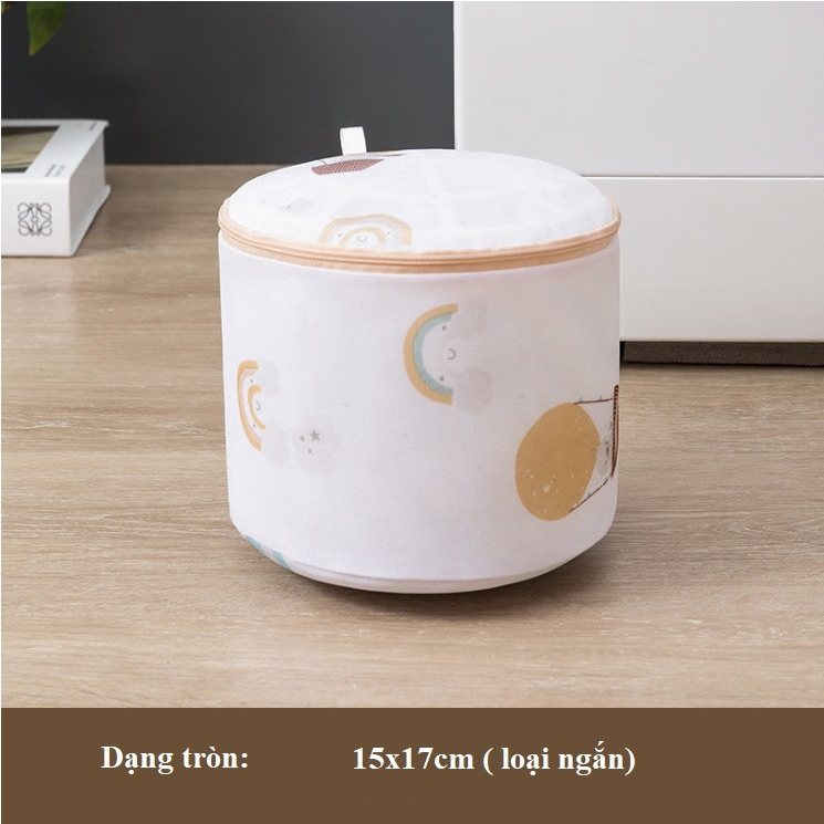 Túi Lưới Giặt Đựng Quần Áo, Đồ Lót Trong Máy Giặt - Có Họa Tiết Và Bảo Quản Quần Áo Tinh Tế Hơn