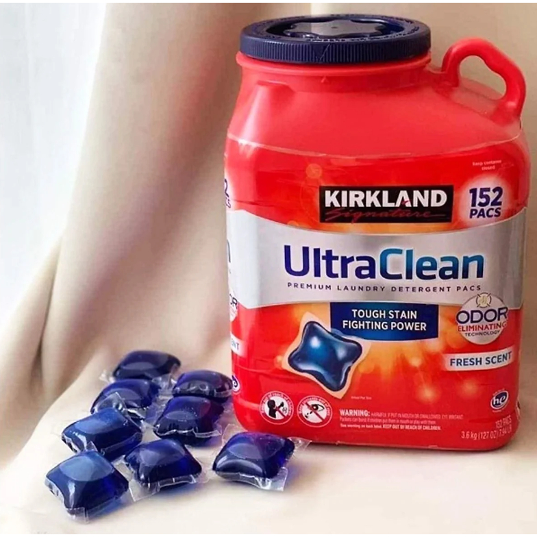 Nước Giặt Dạng Viên KIRKLAND Ultra Clean Premium Laundry Detergent