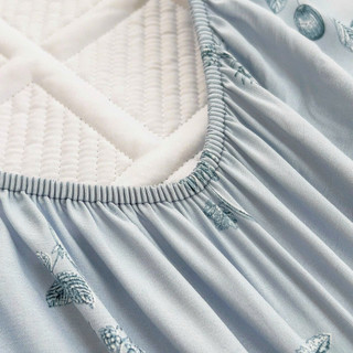 Ga gối cotton đũi Hàn Quốc trần bông, set 4 món ga gối cotton ga trần bông họa tiết đơn sắc bọc đệm cao từ 5cm đên 30cm