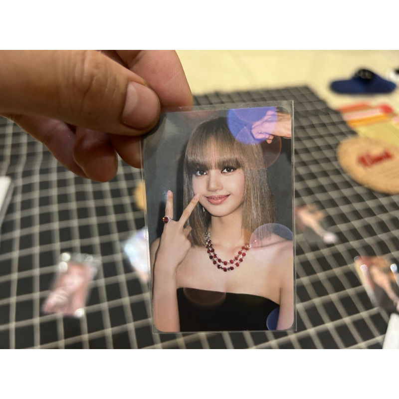 Card ảnh Blackpink Lisa Rosé Jennie Jisoo chính hãng Born Pink Digipack ...