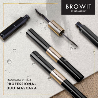 Mascara 2 Đầu Nongchat Browit Professional Duo Mascara 4g
