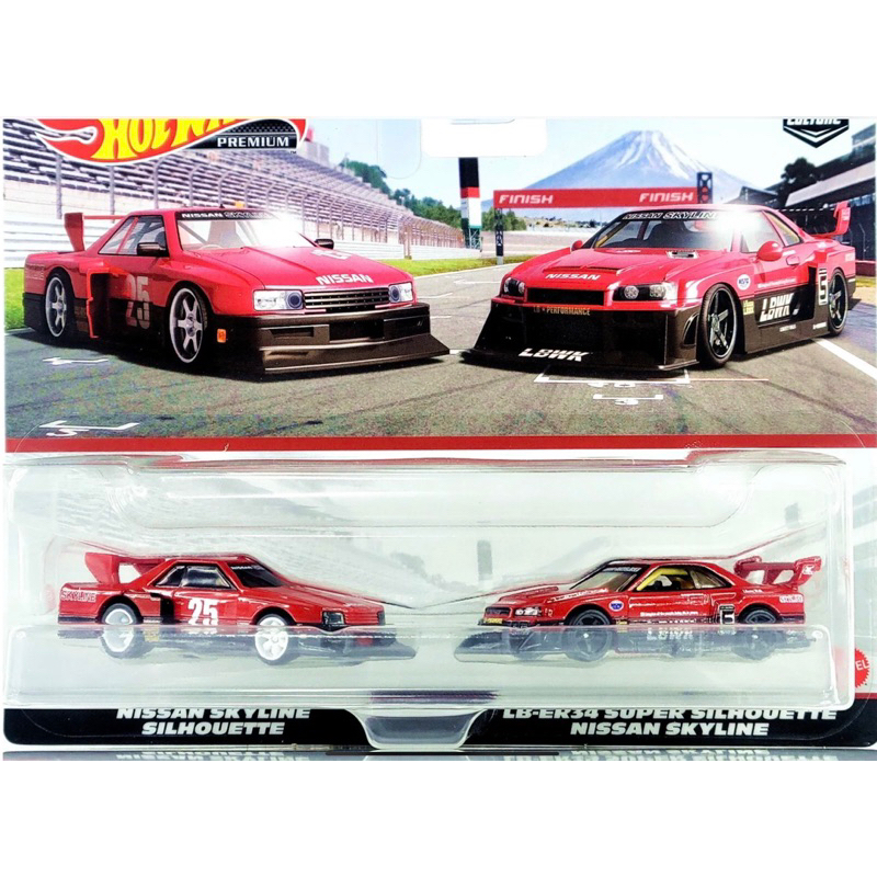 HOT WHEELS NISSAN Skyline LB-ER34 Super Silhouette 2025 Silhouettes 1