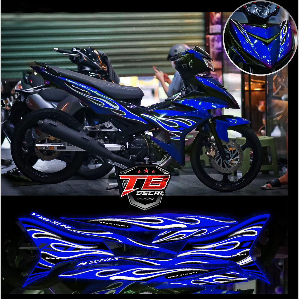 Tem Lửa Exciter 150 Phối đủ màu bản chuẩn | Shopee Việt Nam