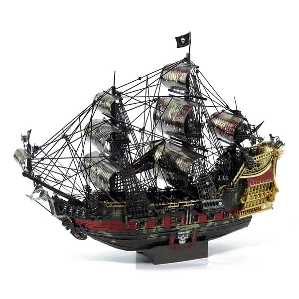 Ảnh Mô Hình Kim Loại 3D Lắp Ráp Piececool The Queen Anne's Revenge (Nhiều Màu) HP239-KG 1