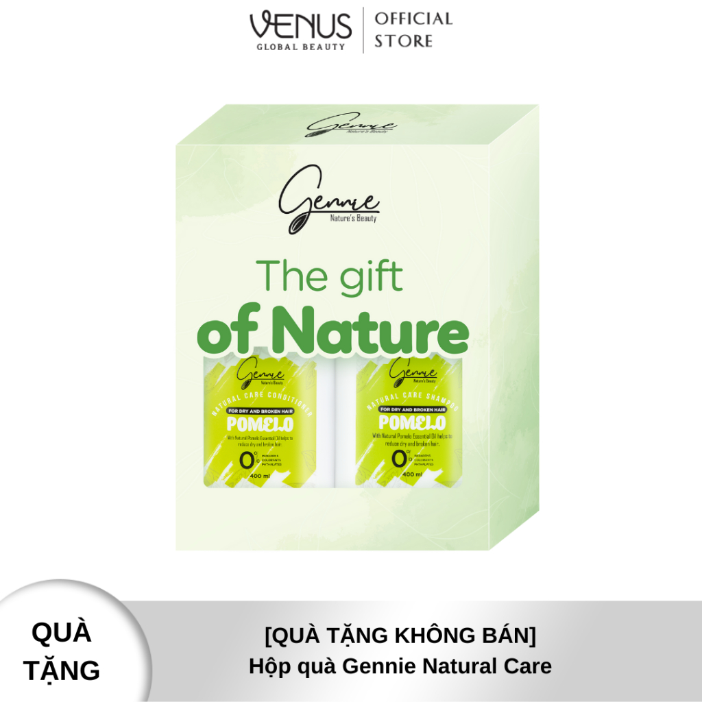 Ảnh Dầu gội - xả Bưởi Gennie Natural Care dành cho tóc khô và dễ gãy 100ml 2