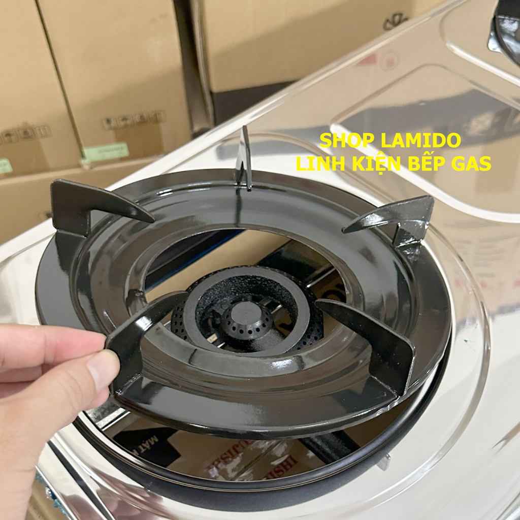 (COMBO 2) KIỀNG TRÒN BẾP GAS DƯƠNG MẶT INOX - Sử Dụng Cho Bếp Kiềng Tròn, Bền Đẹp
