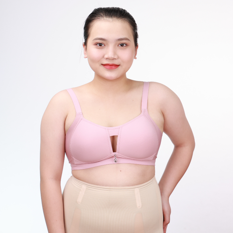 Áo lót Bigsize nữ mặc áo trắng - Áo ngực Big size cho áo dài - Bra cup lớn Không gọng học sinh, sinh viên Mã Av004